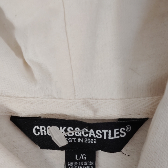 Crooks & Castles Cream Hoodie - Picture 3 of 4